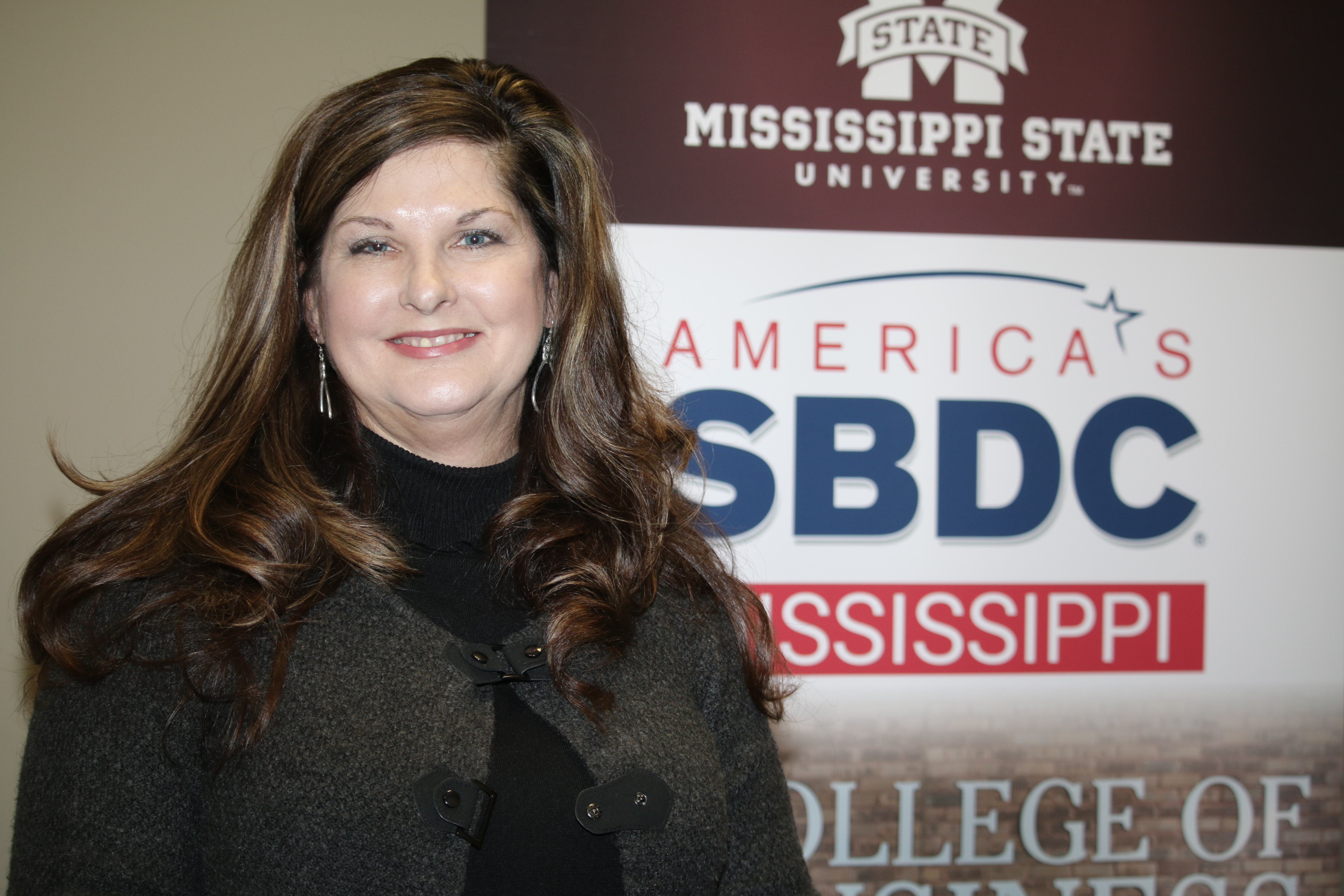 Karen Kimberl, the new counselor with the Small Business Development Center on MSU-Meridian's Riley Campus in downtown Meridian