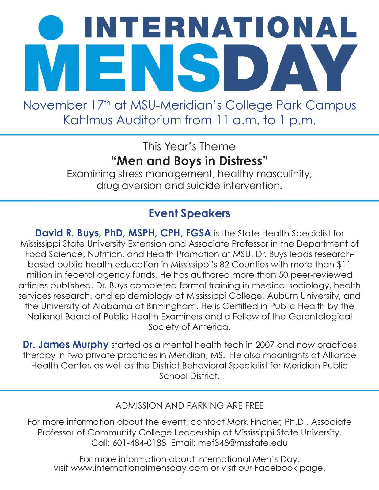 International Men's Day 2022