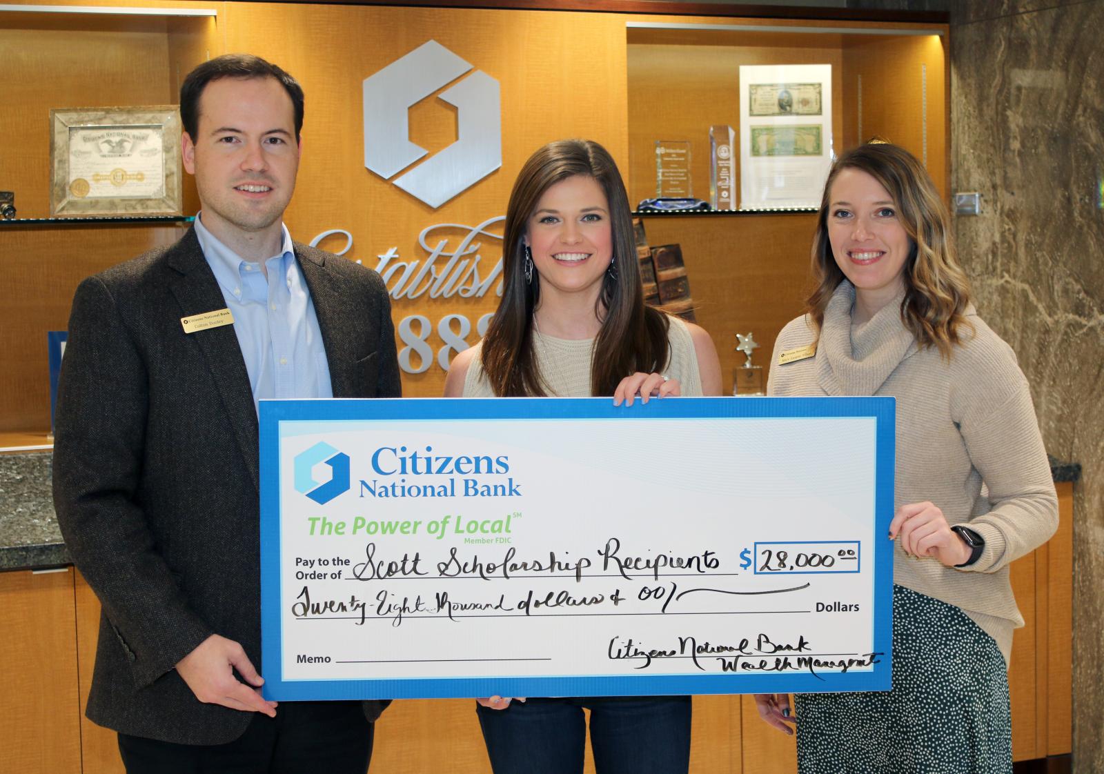 MSU-Meridian scholarships awarded through Scotts’ planned gift