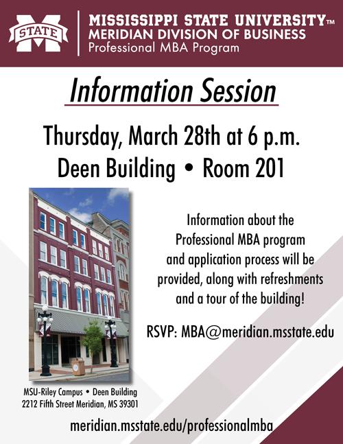 Professional MBA Information Session
