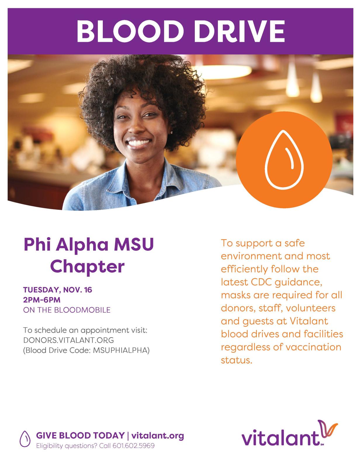 Blood Drive sponsored