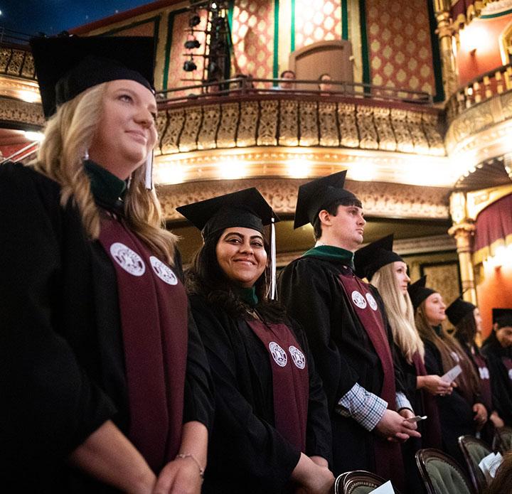 MSU-Meridian will celebrate our Spring 2024 Commencement on Thursday, May 9 at 11 am in the MSU Riley Center. A ticket will be required to attend the commencement ceremony. If you require special accommodations relating to a disability, contact Jennifer Haught, jhaught@riley.msstate.edu. For those unable to attend commencement, the ceremony will be live streamed at mstv.msstate.edu.