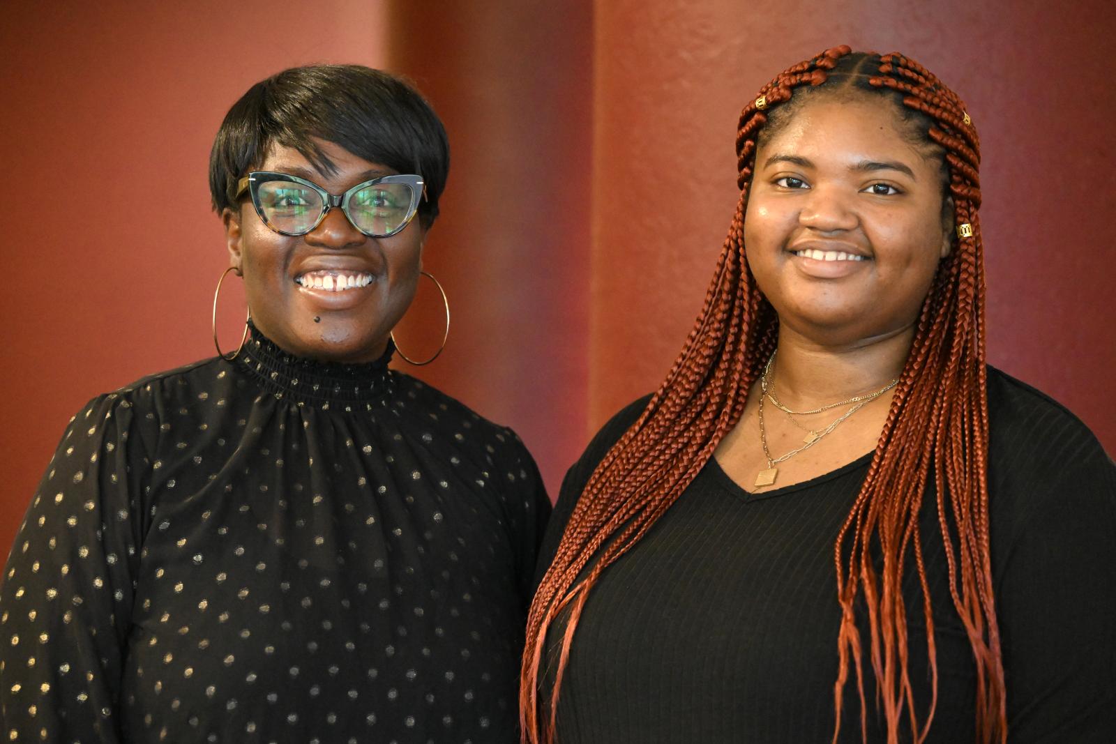 Mother daughter graduate duo