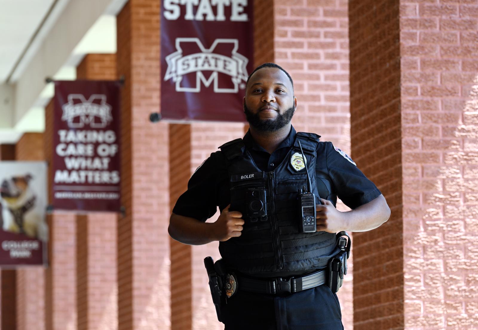Officer Terry Boler Photo by Marianne Todd